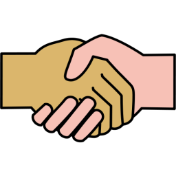 http://commons.wikimedia.org/wiki/File:Handshake_icon.svg